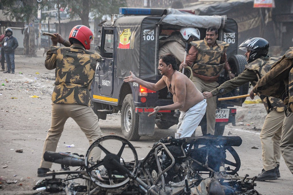 caa protest nehtaur bijnor