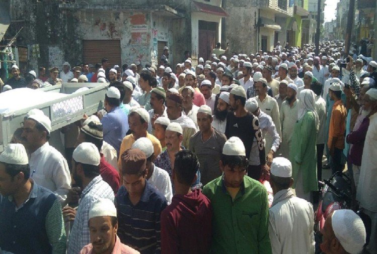 haji ehsaan janaza najibabad