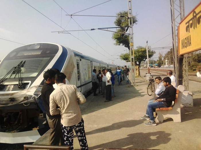 t 18 train trial nagina